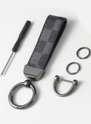 Luxury Leather Keychain K7744 - TUZZUT Qatar Online Shopping