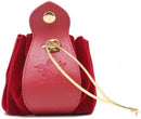 Rodena Lassey PU Dark Red Leather and Velvet Gift Bag - TUZZUT Qatar Online Shopping