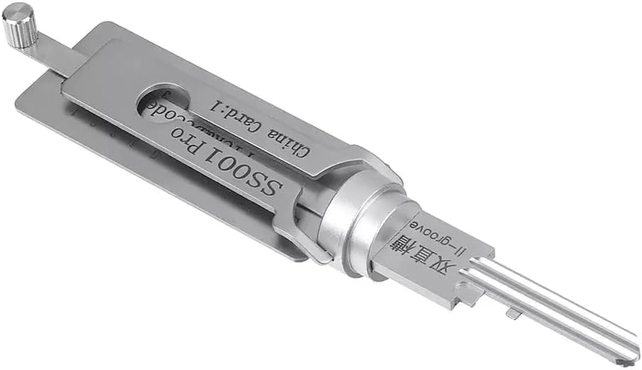 SS001 Pro Professional Locksmith Tool 2 in 1 Lock Pick SS001 Pro Professional Locksmith Tool 2 in 1 Lock Pick