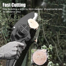 4 Inch 48V Rechargeable Portable Cordless Mini Chainsaw  Handheld Electric Saw for Wood Cutting - TUZZUT Qatar Online Shopping