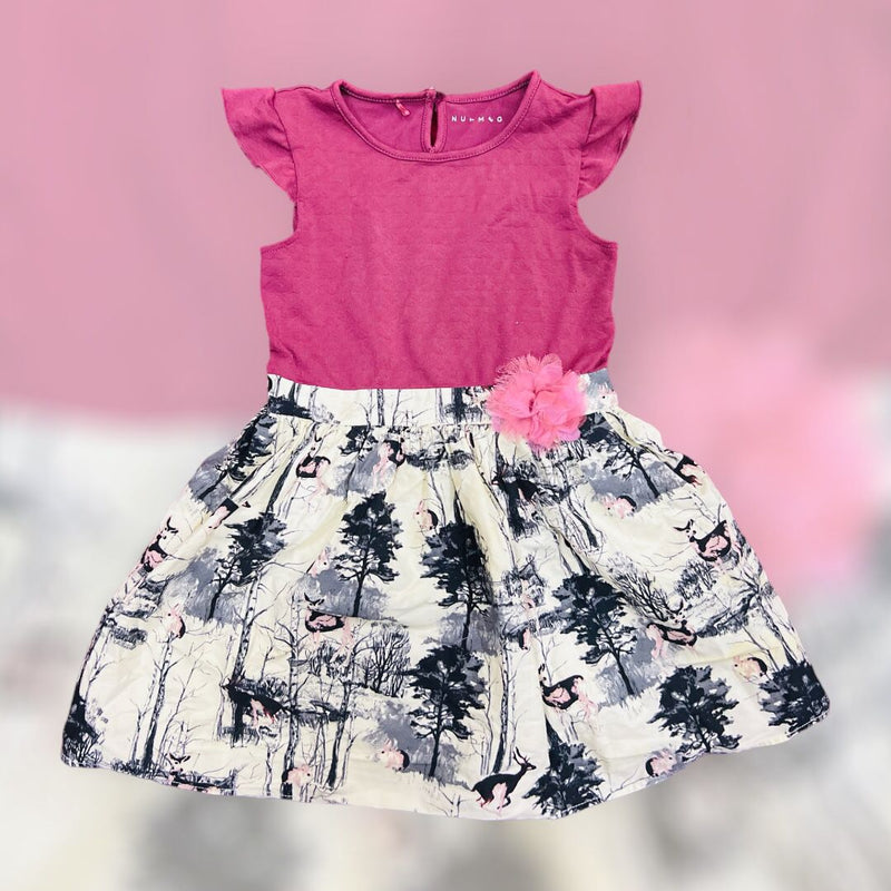 Little Girl Princess Dress Clothing Baby Girl Sleeveless Floral Fashion Dress Children Girl Daily Holiday Clothes S3602720