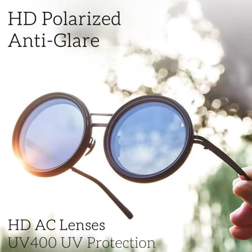 Adjustable Tint Polarized Round Sunglasses S494 - TUZZUT Qatar Online Shopping