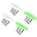 1 Pc Manual Chicken Cutter Holder Cutting Aids Stainless Steel Poultry Bone Cutter Meat Cleaver Dicing Aid Tool Hand Protector Kitchen Gadget - White X2294691 - Tuzzut.com Qatar Online Shoppi