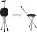 Foldable Lightweight Cane Seat ,Walking Cane Stick Chair Stool - TUZZUT Qatar Online Shopping