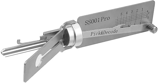 SS001 Pro Professional Locksmith Tool 2 in 1 Lock Pick SS001 Pro Professional Locksmith Tool 2 in 1 Lock Pick