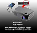 LED Portable Projector BLJ-111 - TUZZUT Qatar Online Shopping
