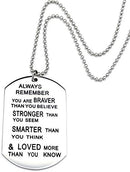 Fervent Always Remember You Are Loved Necklace R22