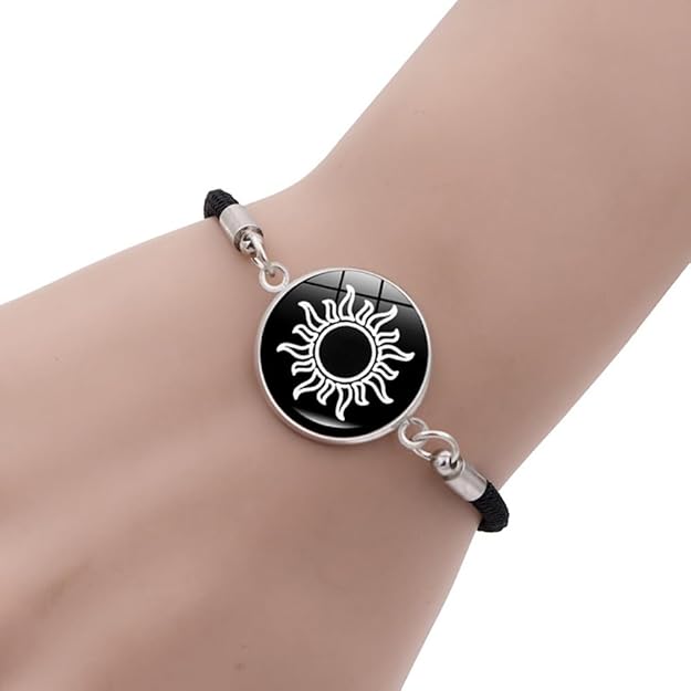 2pc Sun Moon Luminous Wristband WB65 2pc Sun Moon Luminous Wristband WB65