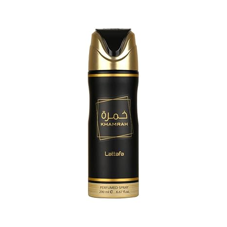 Lattafa Khamrah Perfumed Deodorant Spray 200 ml Lattafa Khamrah Perfumed Deodorant Spray 200 ml
