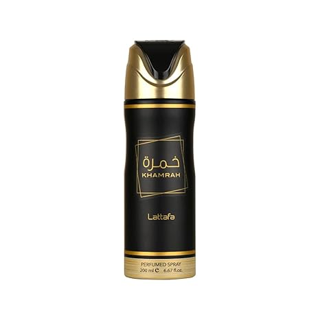 Lattafa Khamrah Perfumed Deodorant Spray 200 ml