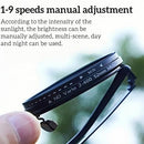 Adjustable Tint Polarized Round Sunglasses S494 - TUZZUT Qatar Online Shopping