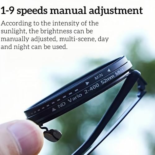 Adjustable Tint Polarized Round Sunglasses S494 - TUZZUT Qatar Online Shopping