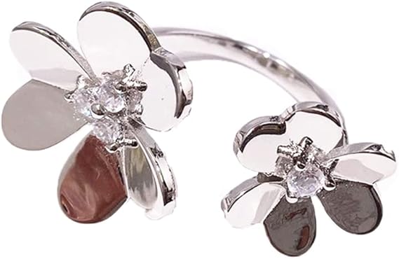 Flower Open Ring S83332 Flower Open Ring S83332