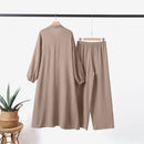 Women's Long Sleeve Shirt and Pants Casual Dress    002334008 - TUZZUT Qatar Online Shopping