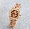 Rose Gold Luxury Ladies Wristwatches 36201 - TUZZUT Qatar Online Shopping