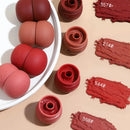 NOVO Kawaii Mushroom Lip Gloss Matte Liquid Lipstick Waterproof and 24 hour Lip Glaze Red Lip Tint Korean Cosmetics - Tuzzut.com Qatar Online Shopping