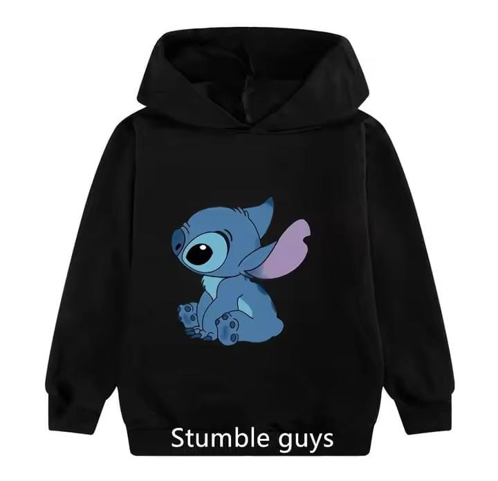Cartoon Stitch Hoodies for Women Women's Fashion Streetwear Winter B505955 Cartoon Stitch Hoodies for Women Women's Fashion Streetwear Winter B505955