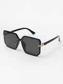 Metal-trimmed Square-frame Sunglasses S3599867 - TUZZUT Qatar Online Shopping