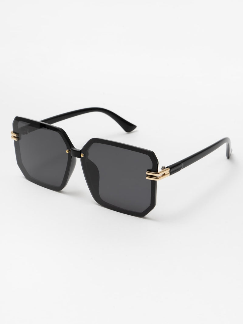 Metal-trimmed Square-frame Sunglasses S3599867 - TUZZUT Qatar Online Shopping