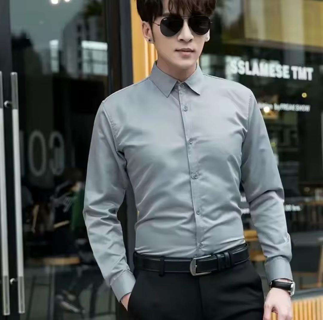 Men's Warm Long Sleeve Slim Fit Shirt C1-7 Men's Warm Long Sleeve Slim Fit Shirt C1-7