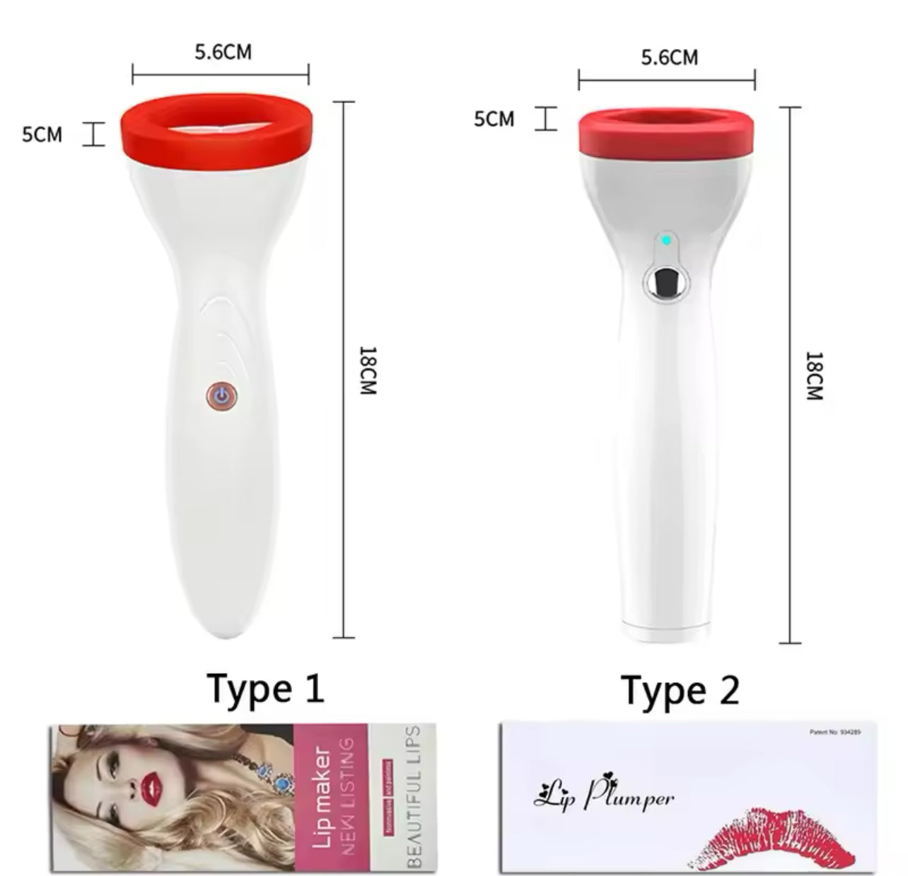 Lipmaker Silicone Lip Plumper Device Electric Lip Plump Enhancer Care Tool Lipmaker Silicone Lip Plumper Device Electric Lip Plump Enhancer Care Tool