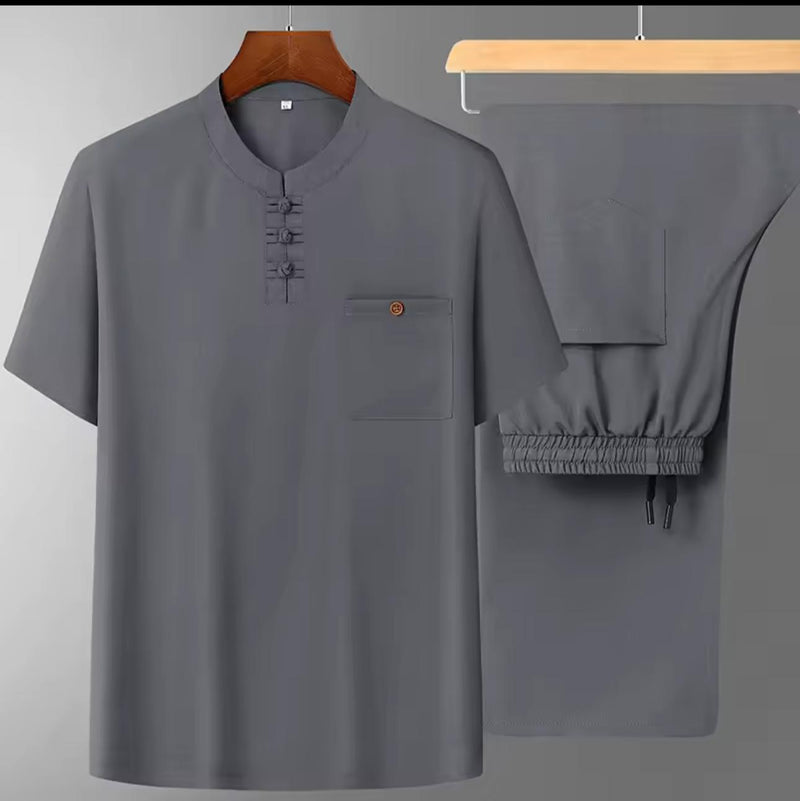 Men's Fashion Shirt and Pant Set W45875 - TUZZUT Qatar Online Shopping