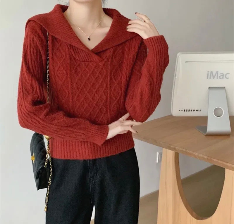 Korean Fashion Age Reduction Women's Casual Top 64660 - TUZZUT Qatar Online Shopping