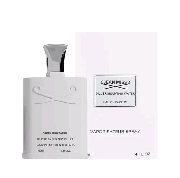 Jean Miss Silver Mountain Water / Green Irish Tweed Unisex Perfumes 100ml - TUZZUT Qatar Online Shopping