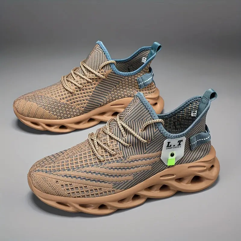 Breathable Lace Up Non-Slip Shoes 7509 - TUZZUT Qatar Online Shopping