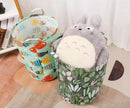 Linen Dirty Laundry Basket Foldable Round Waterproof Storage Bags   1625800 - TUZZUT Qatar Online Shopping