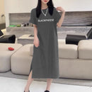 Women's Short Sleeve Tee Dress - XXL - 423822 - TUZZUT Qatar Online Shopping