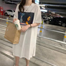 Women's Short Sleeve Tee Dress 413685 - TUZZUT Qatar Online Shopping