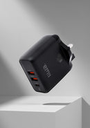 Liwa Quick Fast Charger 45W /2USB /Type C /LW-HC45 - TUZZUT Qatar Online Shopping