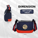 Storite Women's Stylish Small Nylon Lightweight Sling Crossbody Shoulder Bag, Vintage Fashion Style Portable Ladies Purse Handbag    S90012 - TUZZUT Qatar Online Shopping