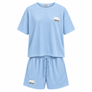 Ladies Short-Sleeve T-Shirt and Shorts Set T-142