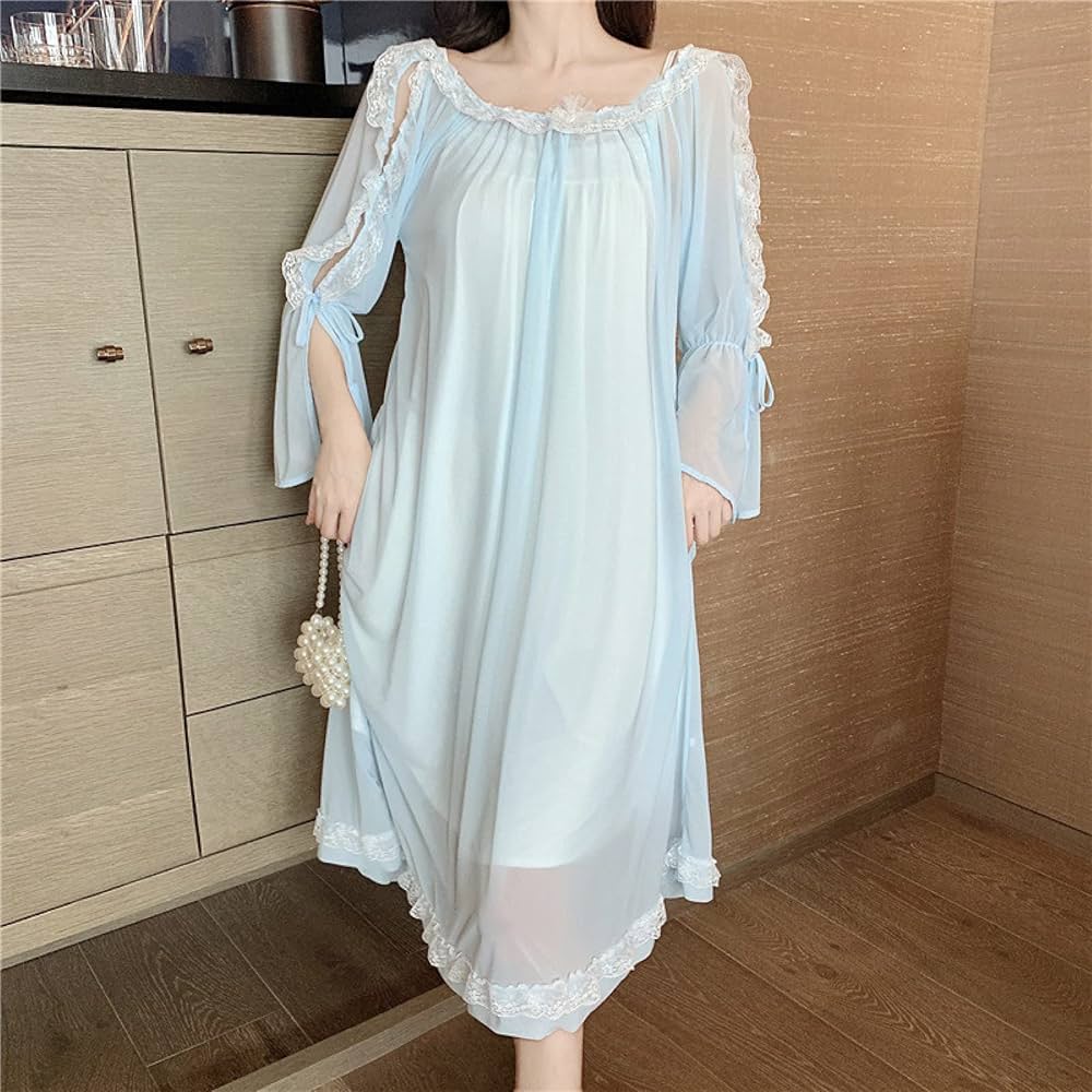 Women's Long Sleeve Nightgown S1420520 Women's Long Sleeve Nightgown S1420520