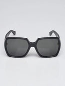 Black Acetate Oversized Sunglasses SG2 - TUZZUT Qatar Online Shopping