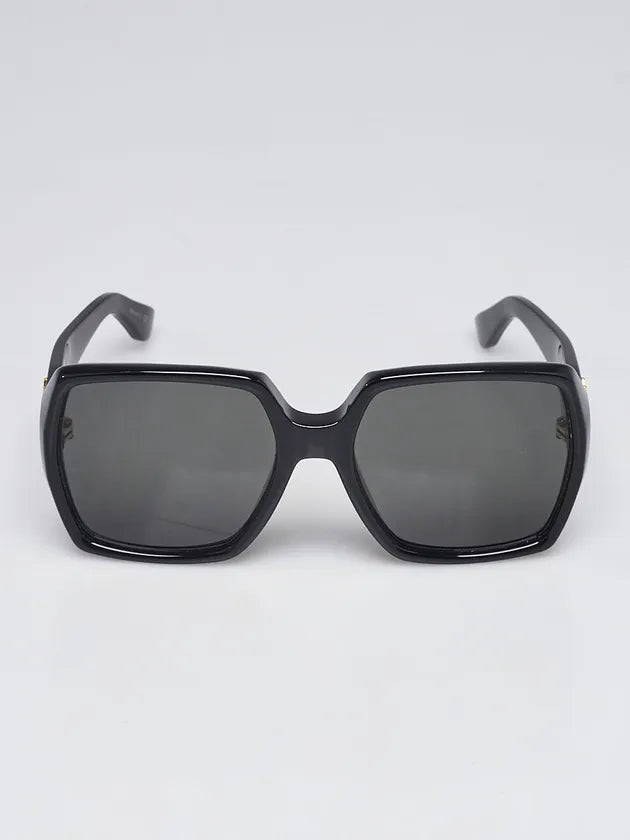 Black Acetate Oversized Sunglasses SG2 - TUZZUT Qatar Online Shopping