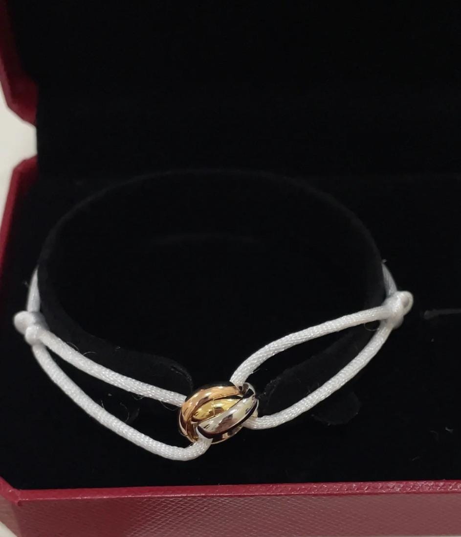 Trinity Three Tone Rope Bracelet RB422 Trinity Three Tone Rope Bracelet RB422