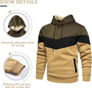 Men's Novelty Color Hoodie Sweatshirt and Pants Set S1135697 - TUZZUT Qatar Online Shopping