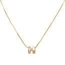 Geometric Pendant Shiny Necklace N8200