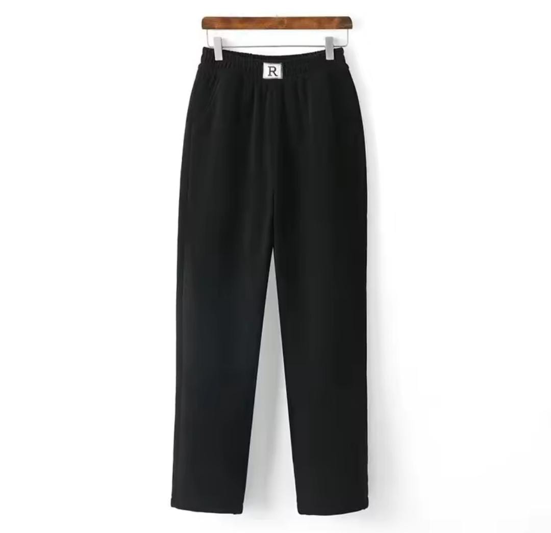 Women's Casual Winter Thick Warm Loose High Waist Trousers B-206983 Women's Casual Winter Thick Warm Loose High Waist Trousers B-206983