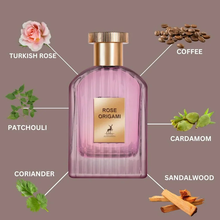 Maison Alhambra Rose Origami EDP - 100ml Maison Alhambra Rose Origami EDP - 100ml
