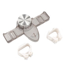 Wall Mount Broom & Mop Holder with Suction (2 Hooks) - TUZZUT Qatar Online Shopping