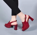 Women's Platform Sandals, Classic Summer Thick Heel   B89085  (38,39,40) - TUZZUT Qatar Online Shopping