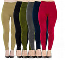 6 Pcs Assorted Colors Women's Fashion Leggings - TUZZUT Qatar Online Shopping