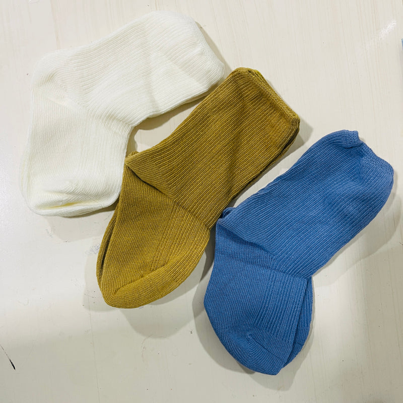 3 pair Cute Baby Girl Boy Socks 1342587 - TUZZUT Qatar Online Shopping