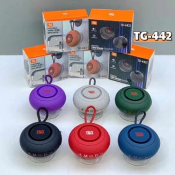 T&G Portable Wireless Speaker  TG-442 - TUZZUT Qatar Online Shopping