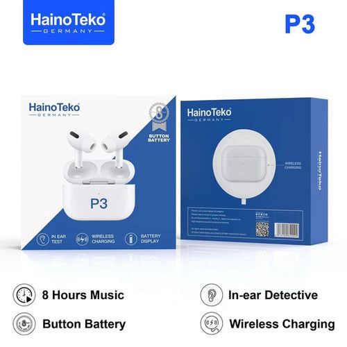 HainoTeko P3 Bluetooth Airpods E52147 - TUZZUT Qatar Online Shopping