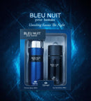 TAD Angel Bleu Nuit Pour Homme EDP 100ml Perfume& Body Spray 200ml Gift Set - - TUZZUT Qatar Online Shopping